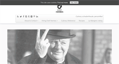 Desktop Screenshot of chefhermes.com